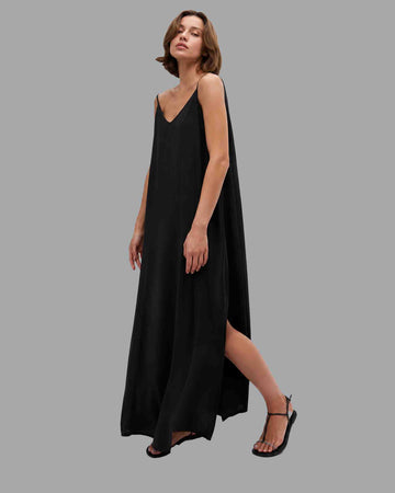 Flowy Maxi Slip Dress