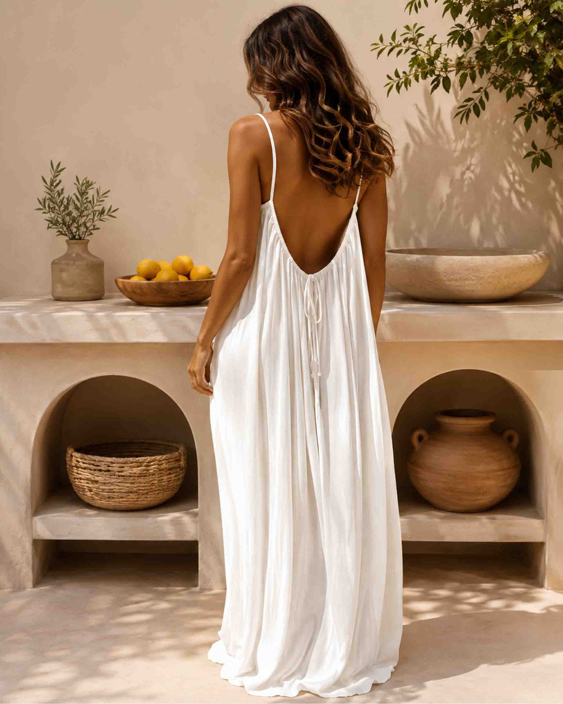 Women’s Flowy Slip Maxi Dress