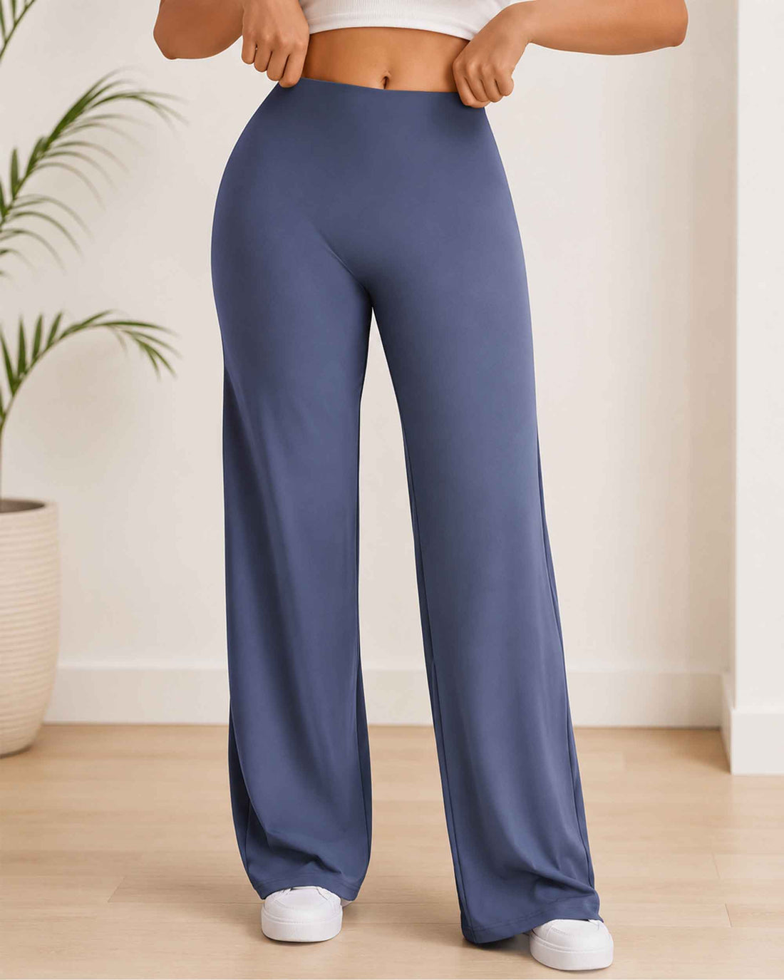 Women's High Waist Wide Leg Lounge Pants