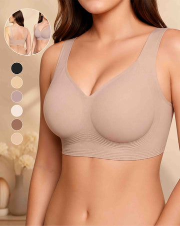 Women's Seamless Wireless Full Coverage Comfort Bra